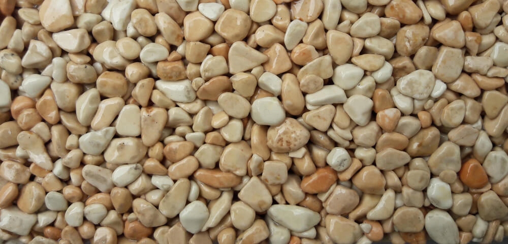 Mramorová drť pro kamenný koberec Rosa Corallo 4-8 mm 25 kg