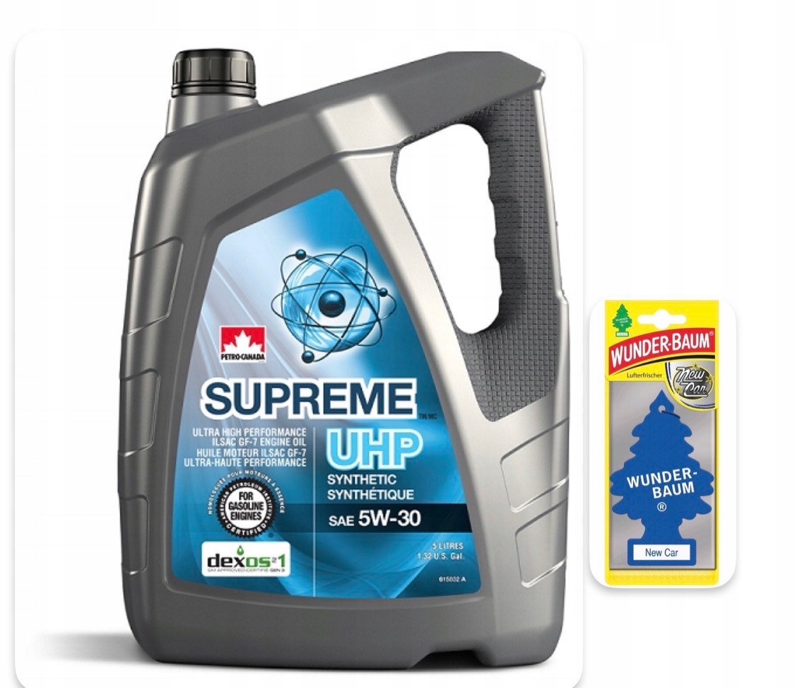 Olej Petro Canada Supreme Synthetic Uhp 5W30 5L Ilsac GF-7A zapach