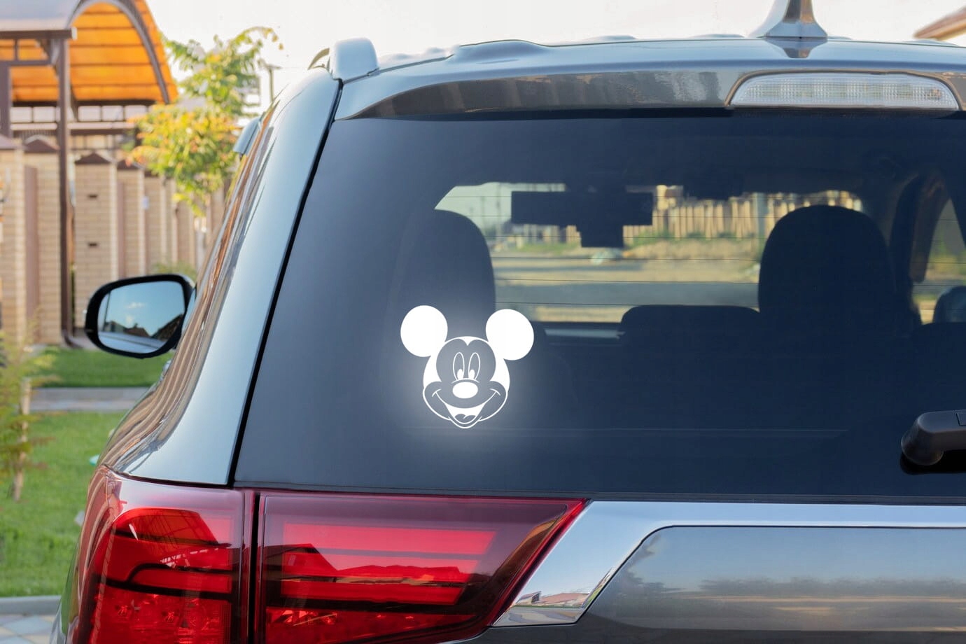 MICKEY MOUSE W04 - Naklejka na samochód na auto - ODBLASKOWA| HOLOGRAM Producent Inny