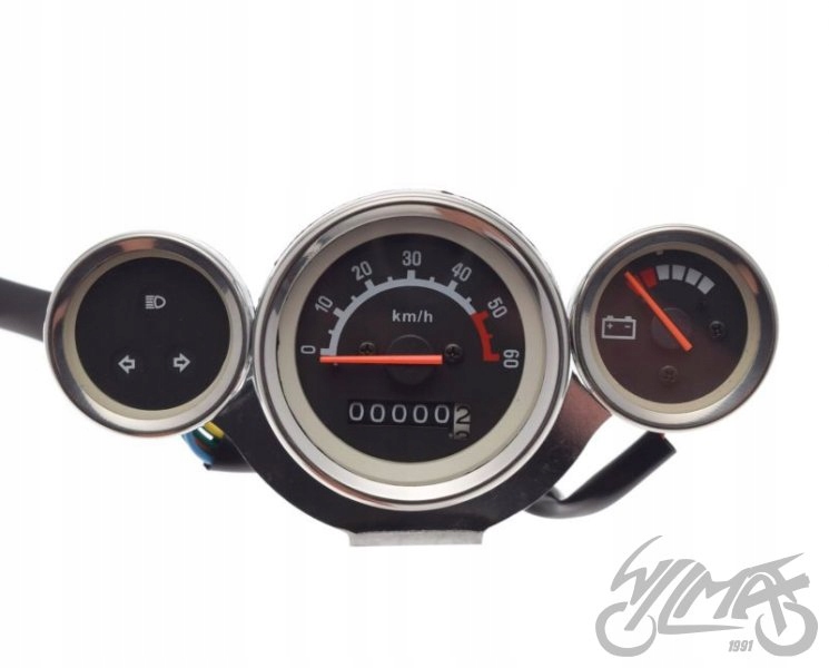 SZYBKOŚCIOMIERZ, LICZNIK 3 ZEGARY Producent WZMOTO