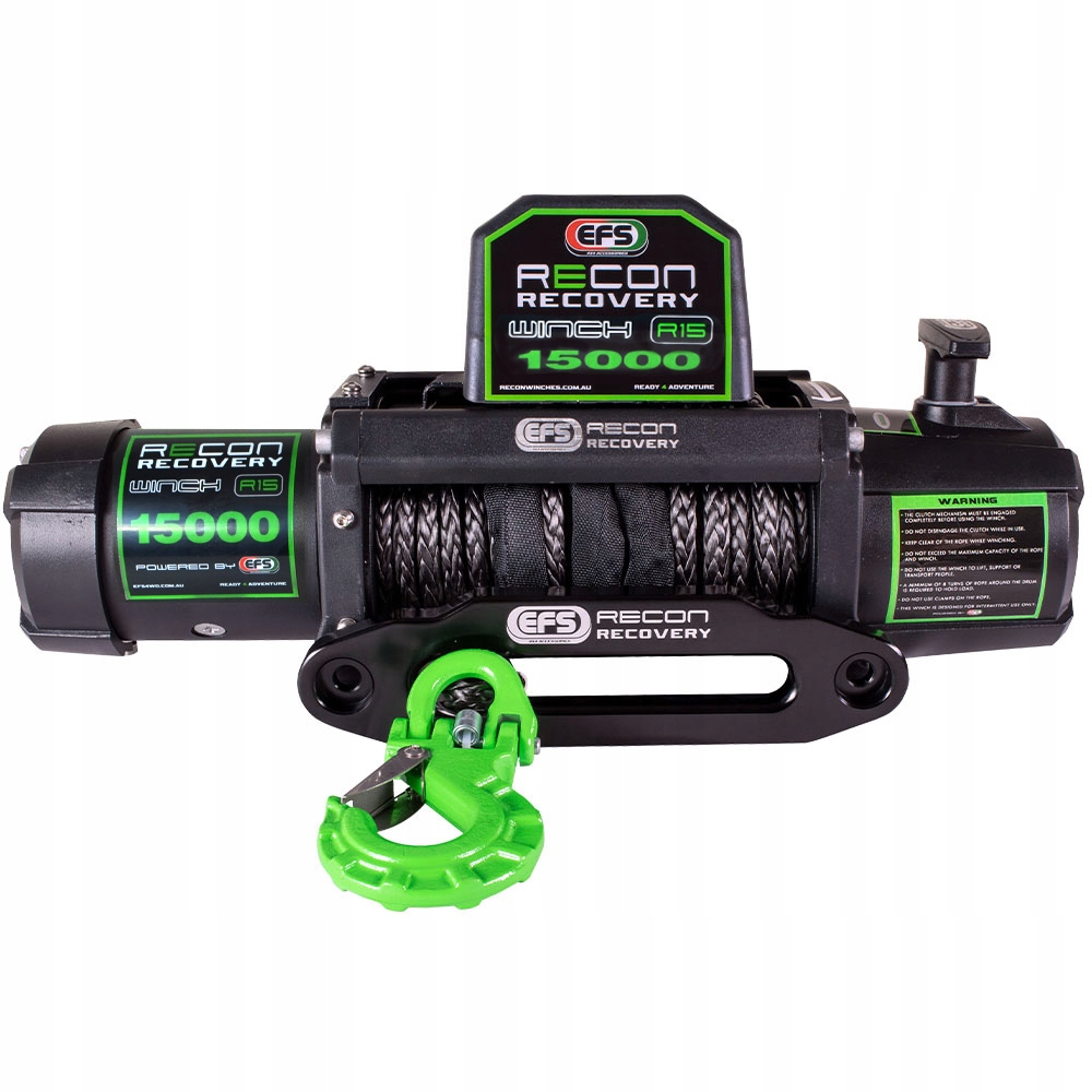 Elektrický navijak Recon 6800kg 12V 7KM Bezdrôtový diaľkový ovládač Offroad Efs