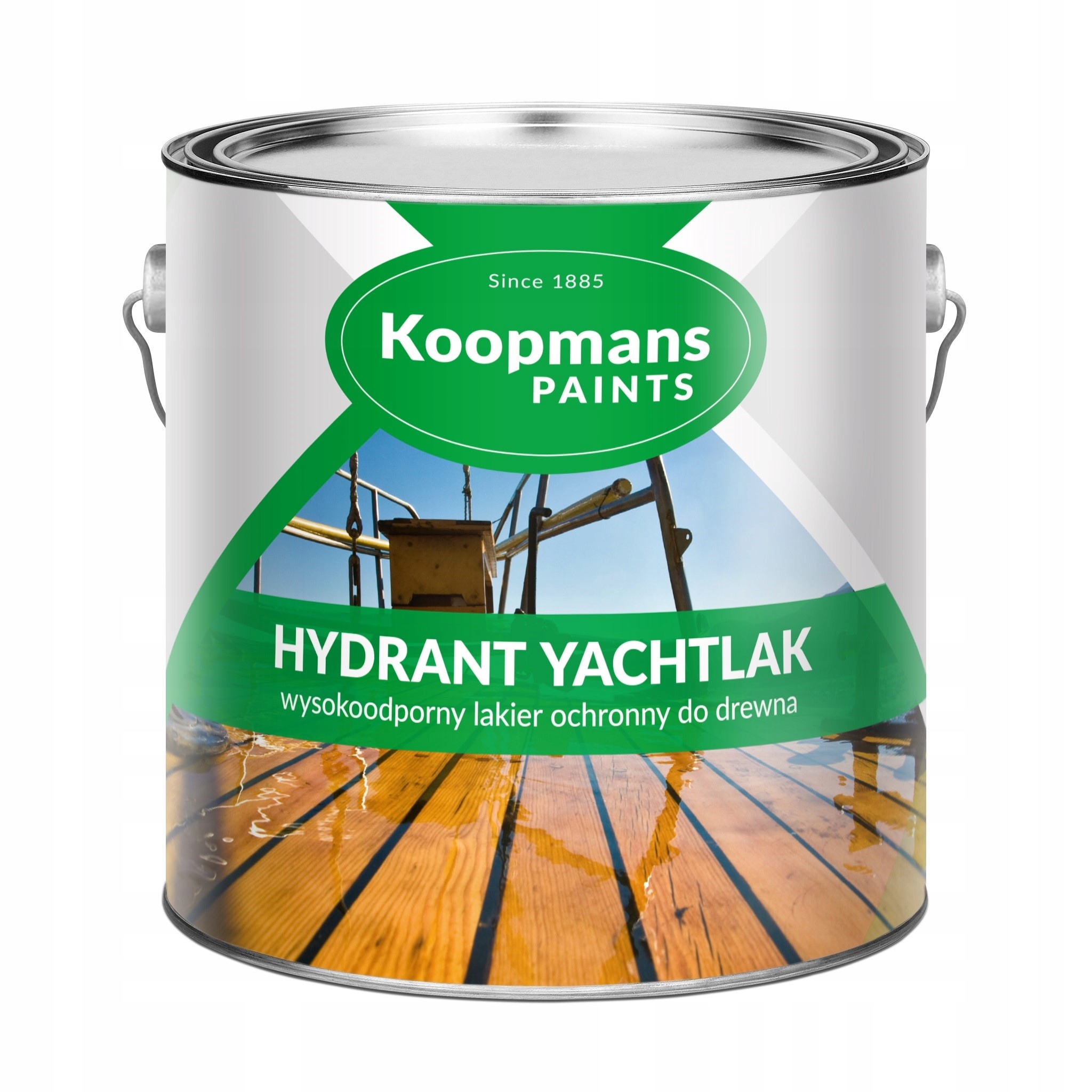 Lakier jachtowy Koopmans Yachtlak bezbarwny 2,5L Połysk