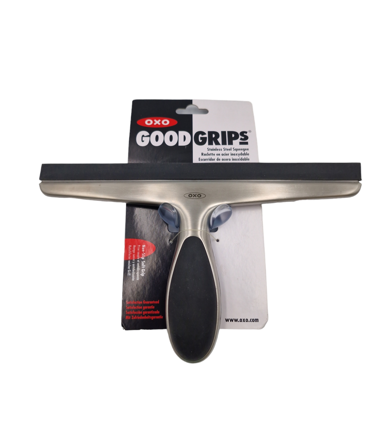 Levně Stěrka Oxo na sklo ocelová Good Grips 25 cm
