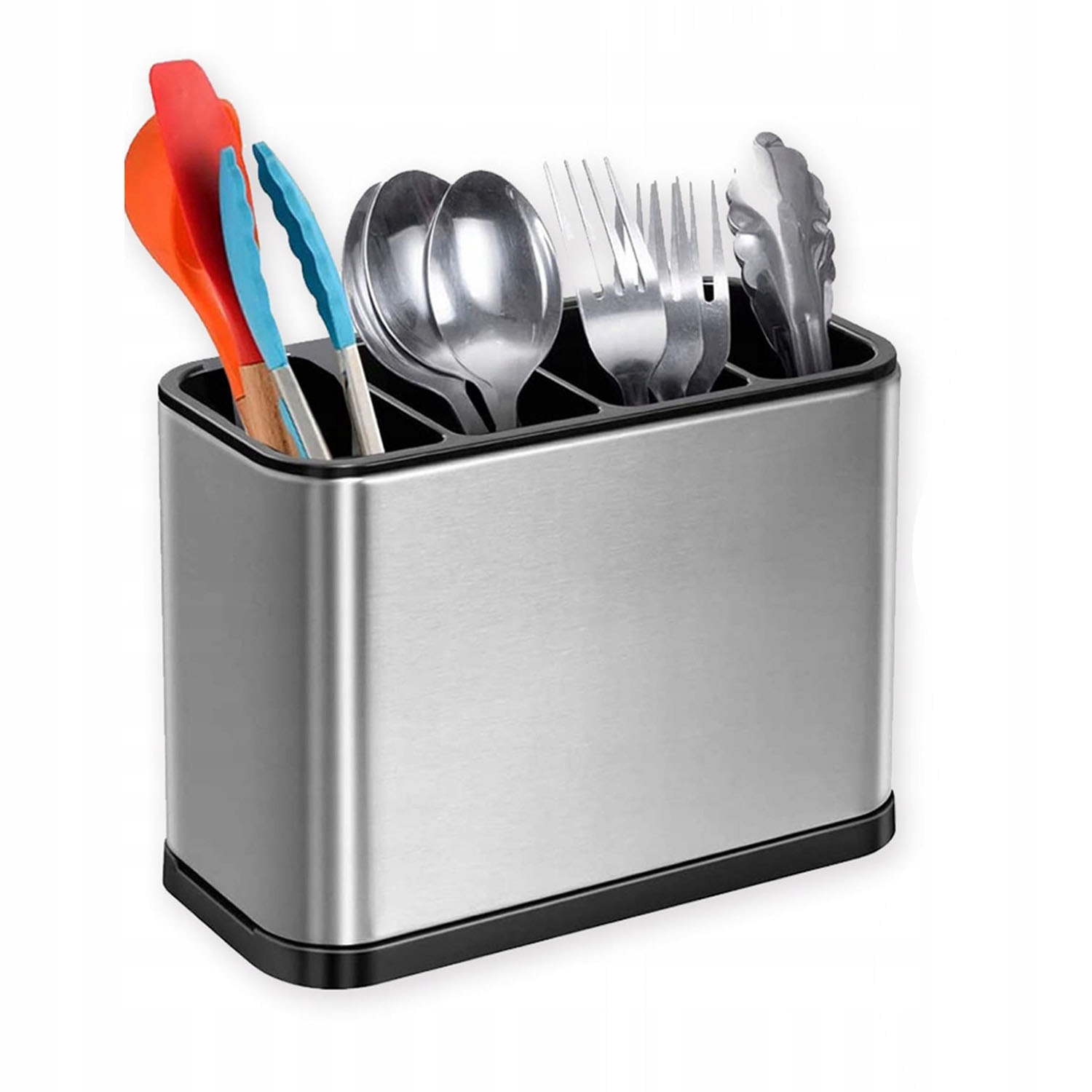 Odkapávač Na Příbory Organizér Na Nádobí Sušička Stříbrná S Odtokem