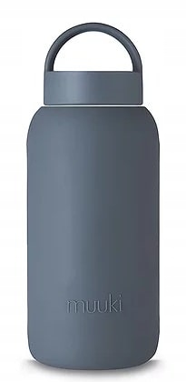 Láhev na vodu Muuki 720 ml Smoke Grey s neprosakujícím povrchem