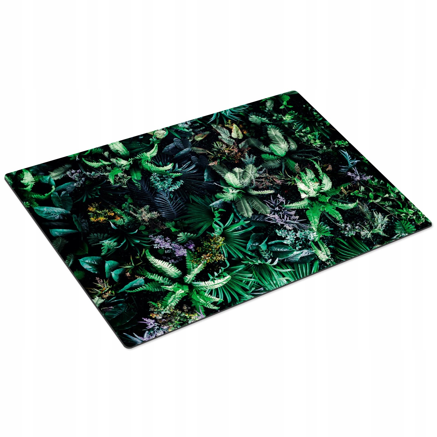 PODKŁADKA NA STÓŁ POD EKSPRES I KUBKI DO KAWY LIŚCIE PALMY DŻUNGLA 59x39cm