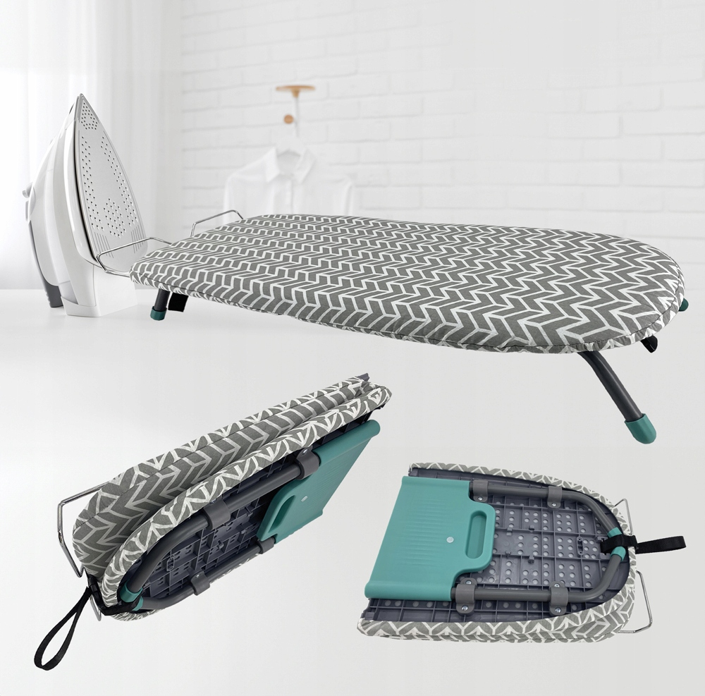 Levně Skládací žehlicí prkno na stůl 81 x 31 cm