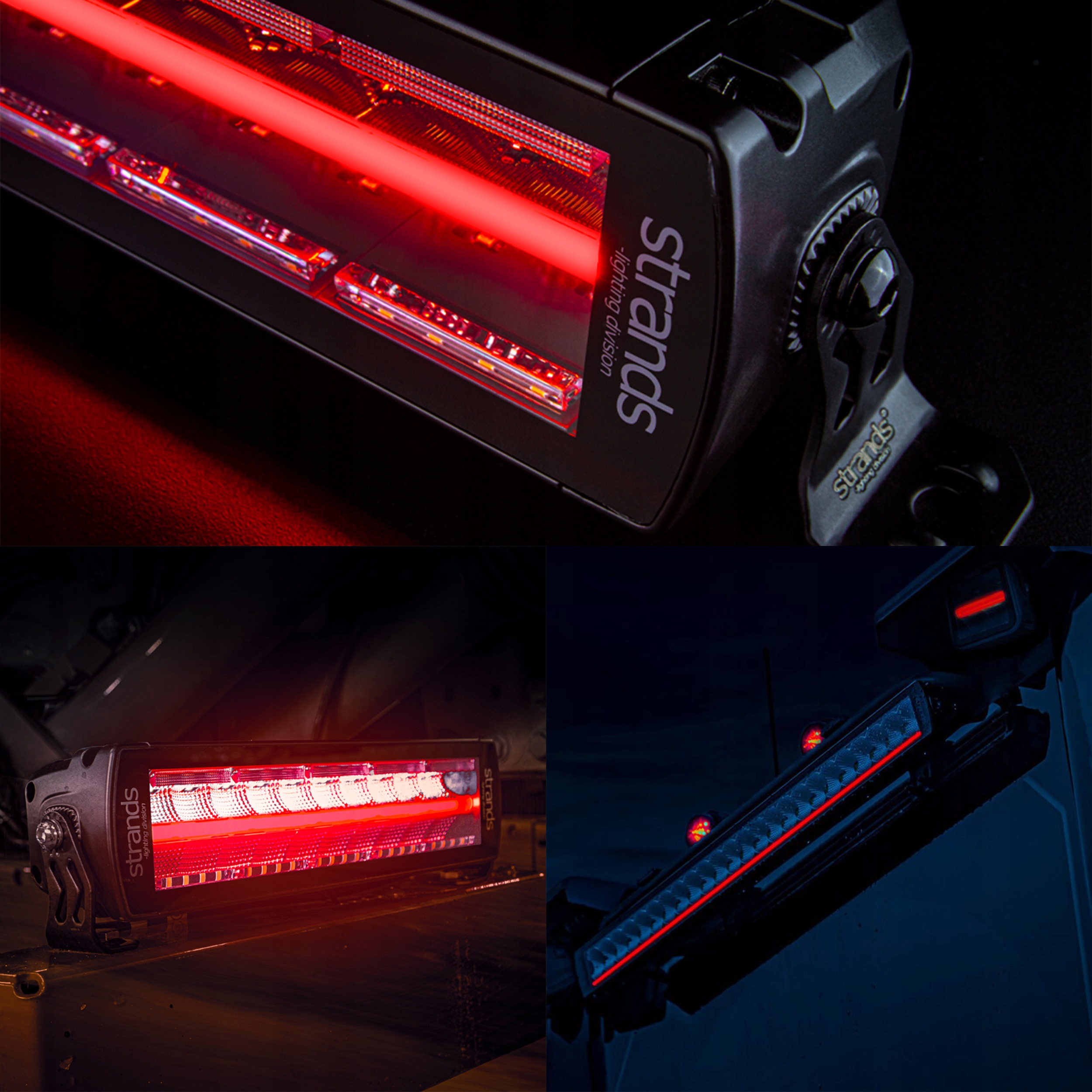 Lampa halogen STRANDS RT 12'' LED BAR 8000lm 92W Producent części Inny