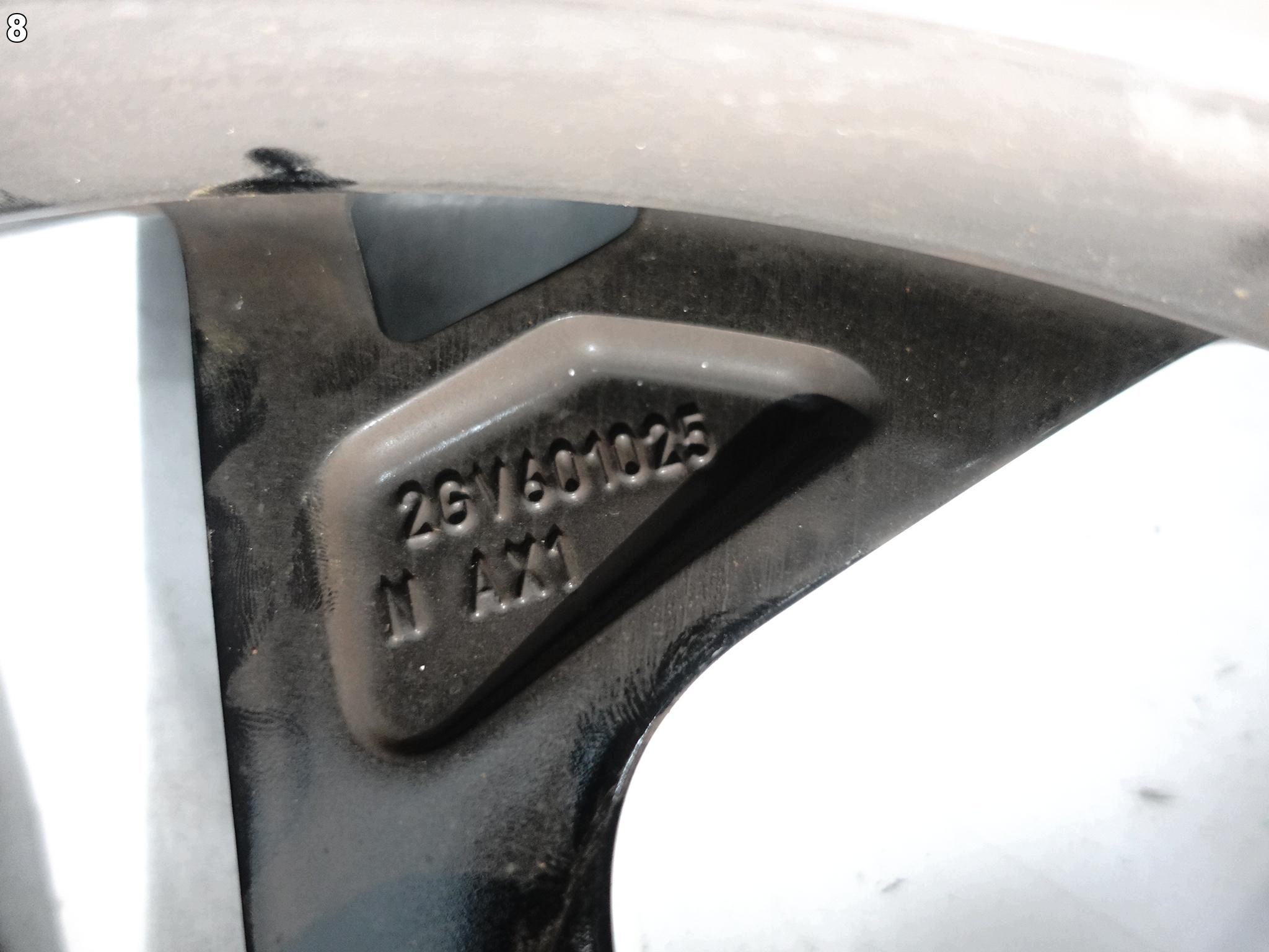 VW T-ROC II 2 2GV 3GA 25- disk disk 8x19 ET45 5x112 AX1 originál
