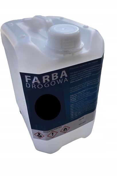 

Czarna Farba drogowa również beton do betonu 5kg