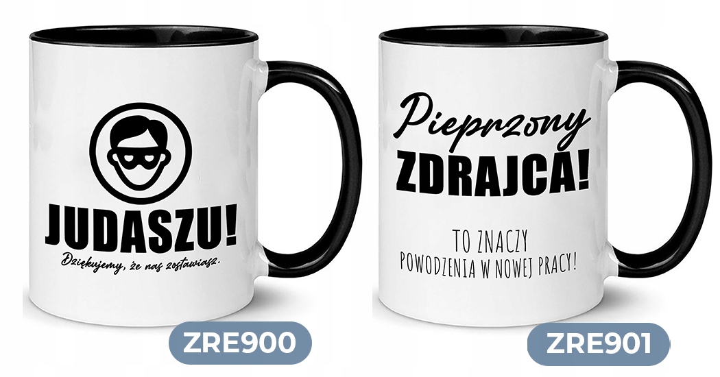 BÖGRE FÜL BELSŐ PIROS KOLLÉGANŐNEK AJÁNDÉK A MUNKAHELYRE BÚCSÚ WZ Gyártó kódja KUBEK BIAŁY UCHO I WNĘTRZE CZARNY