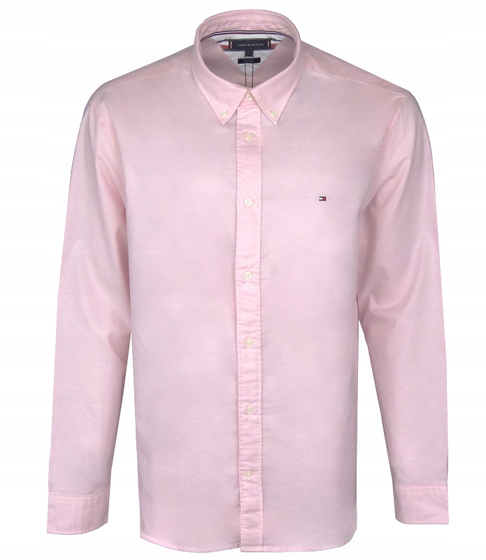 Tommy Hilfiger pánská košile, růžová, XL