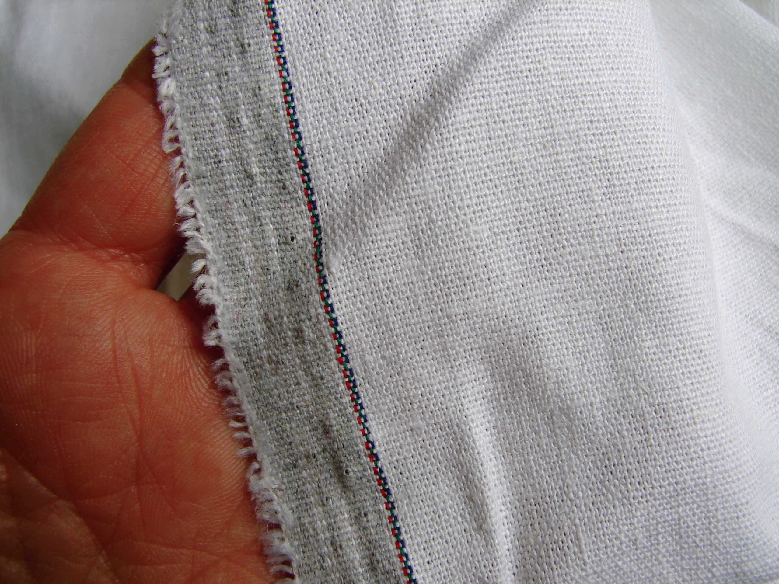 Kupón Materiál len/bavlna smetana 1,30 x 2,20m