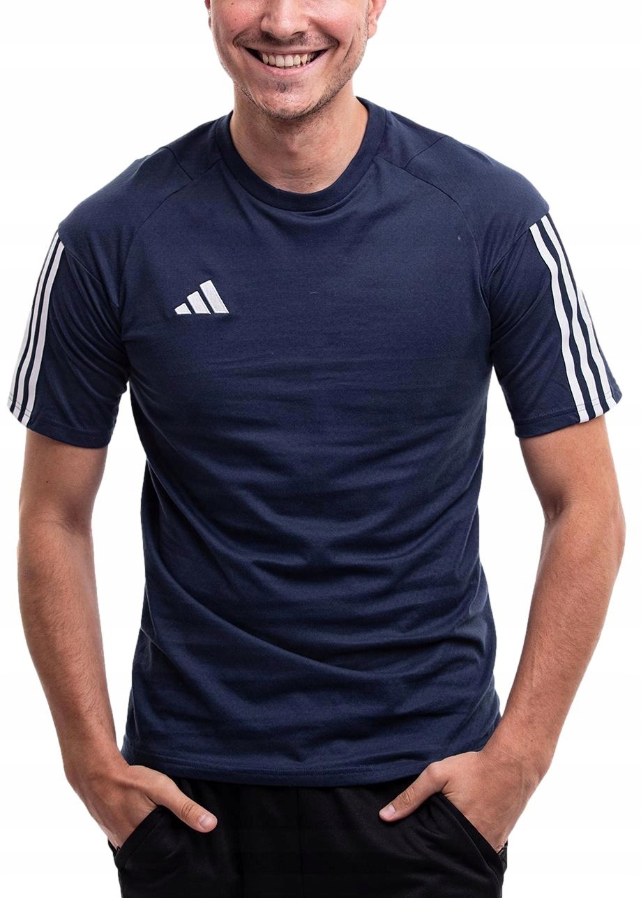 Koszulka Męska adidas Tiro 23 T-shirt Bluzka Sportowa Treningowa roz. L