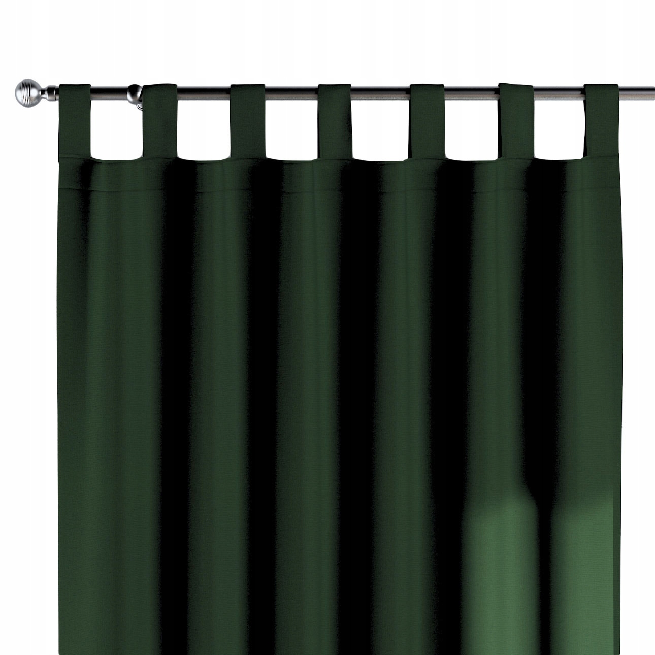 Dekoria Záves na traky 1 ks 130x260 cm odtiene zelenej