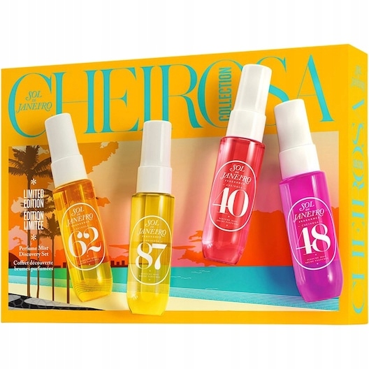Mgiełka do ciała Sol de Janeiro Zestaw 4x30 ml Cheirosa