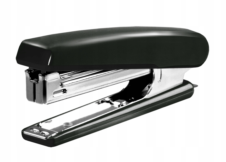 Zszywacz Tetis 10 czarny mały 12 kartek