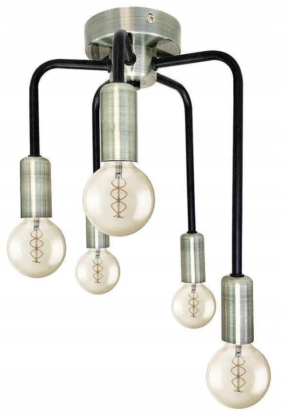 Závesné svietidlo loft bez tienidla 5xE14 Saga Candellux