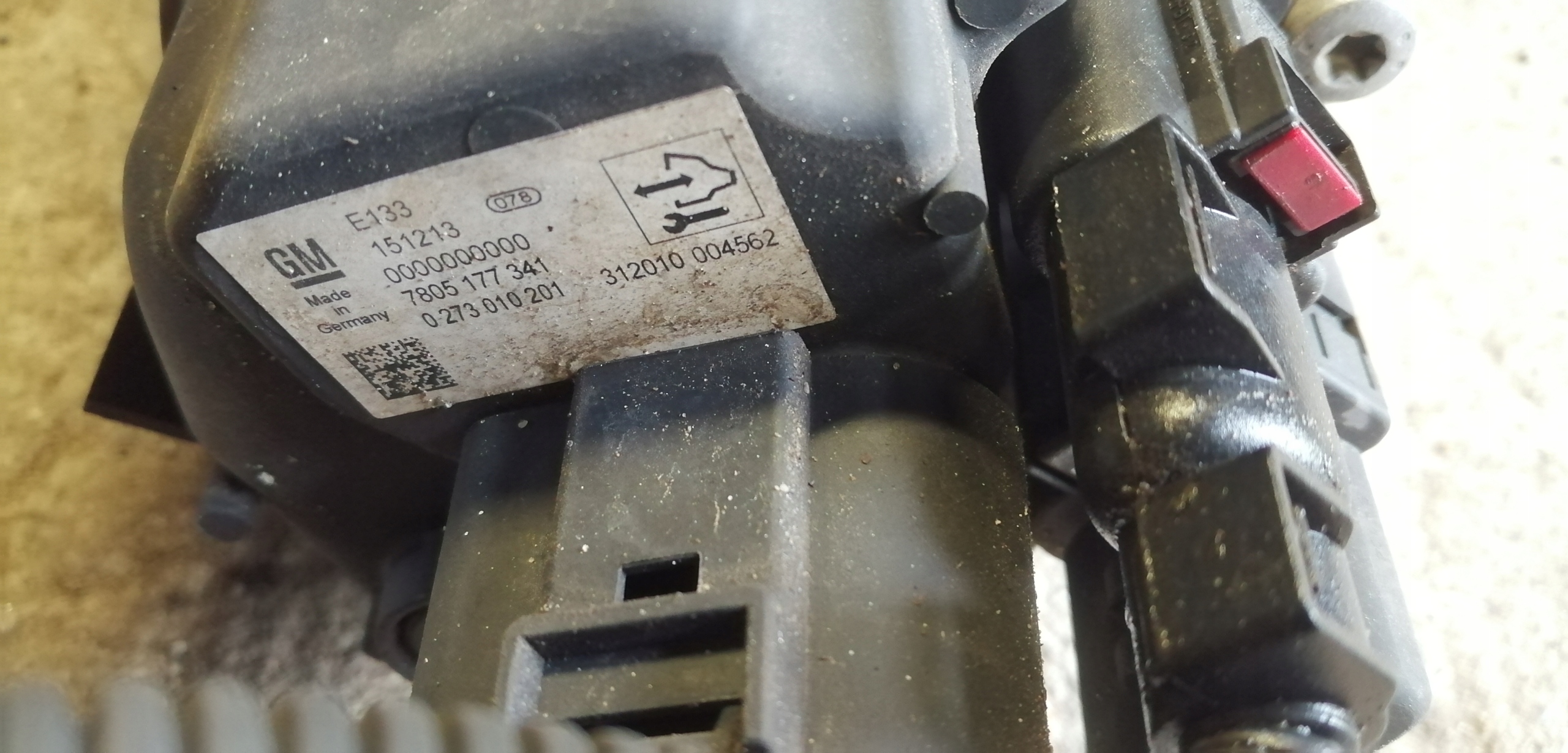 opel ASTRA IV J рулевая рейка P13413955