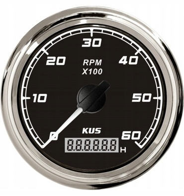 Otáčkoměr Kus Sea Q Černý 0-6000 Ot/min 49225