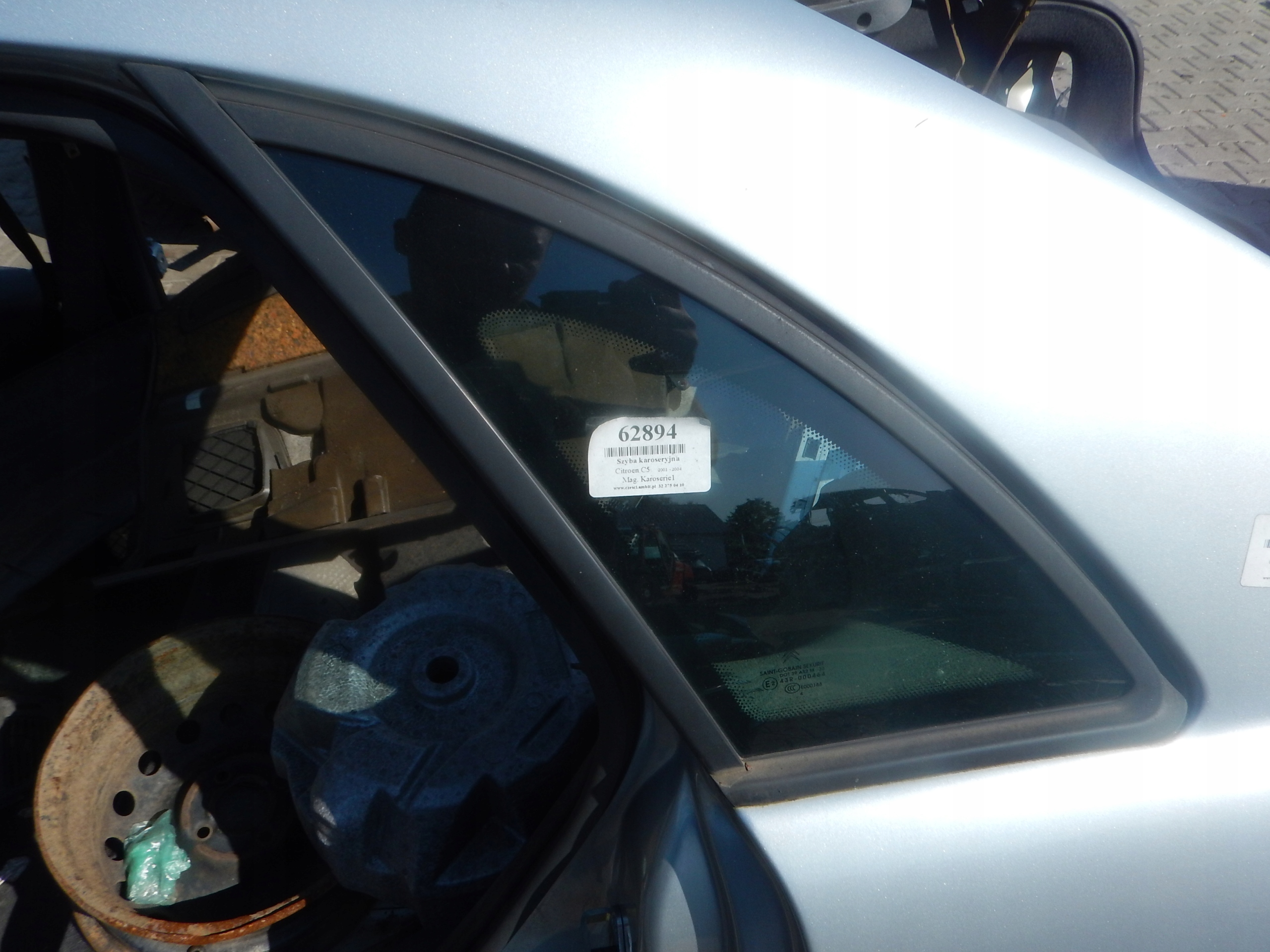 CITROEN C5 I 01-04 HB LIFT SZYBA KAROSERYJNA LEWY TYŁ LEWA MAŁA TROJKĄT