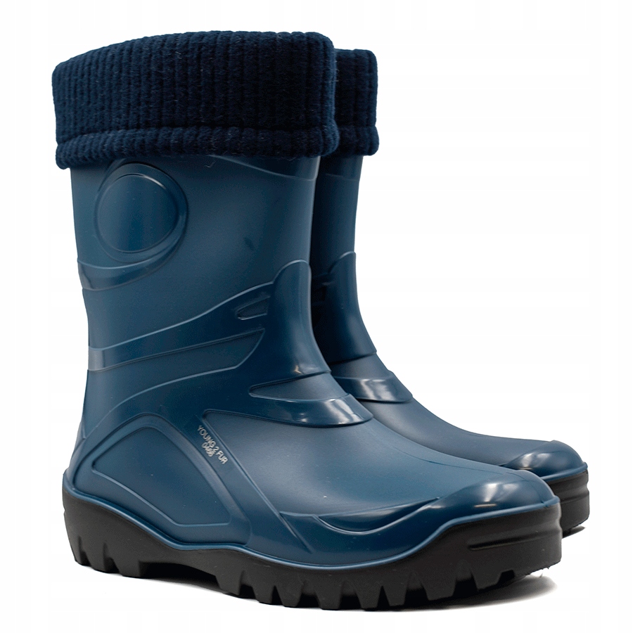 Kalosze ocieplane DAMSKIE ciepłe gumowce OCIEPLACZ wymienny gumiaki Demar Marka Demar