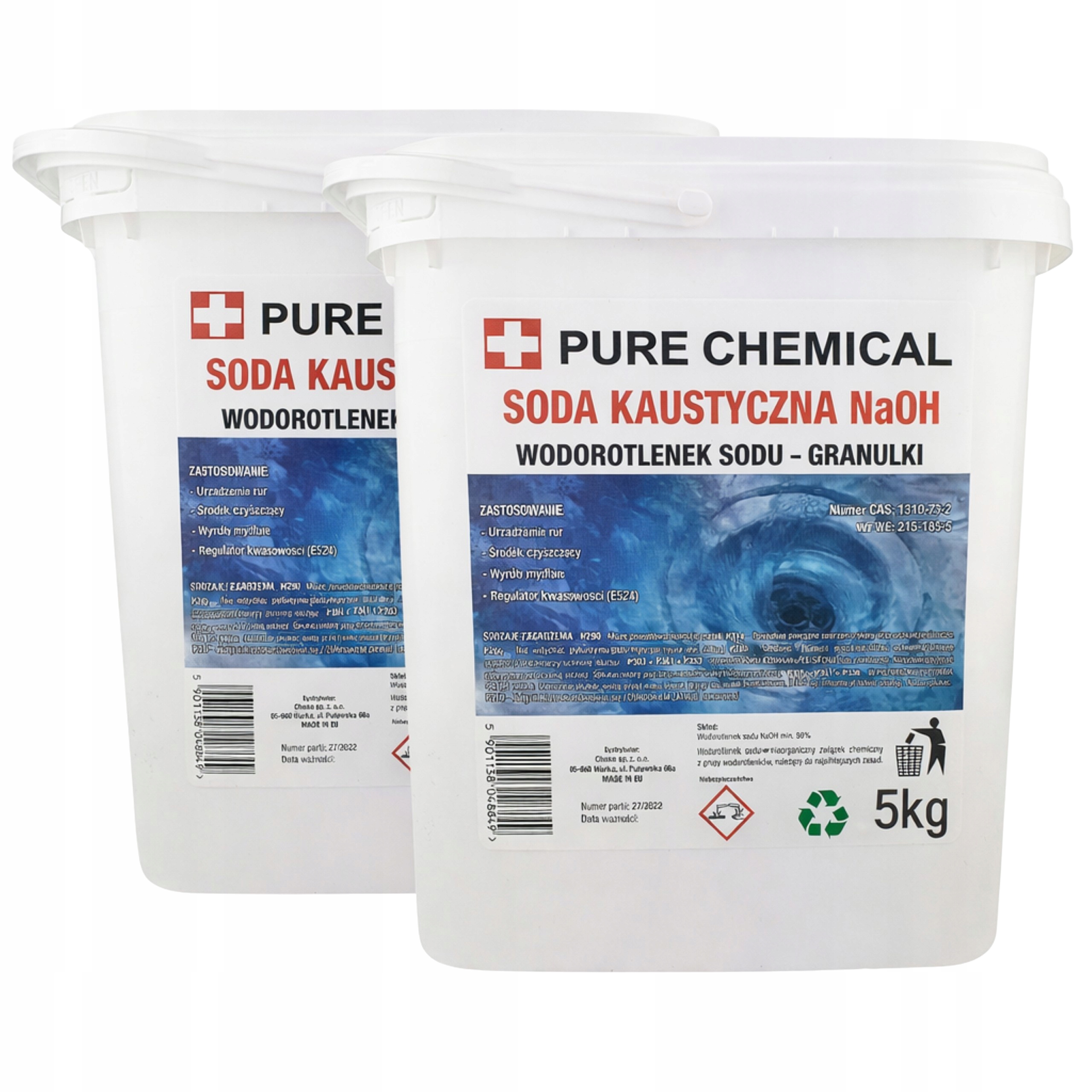 Levně Louh Sodný K Zprůchodnění Potrubí Hydroxid Sodný 5 Kg Do Sifonu Na Barvy