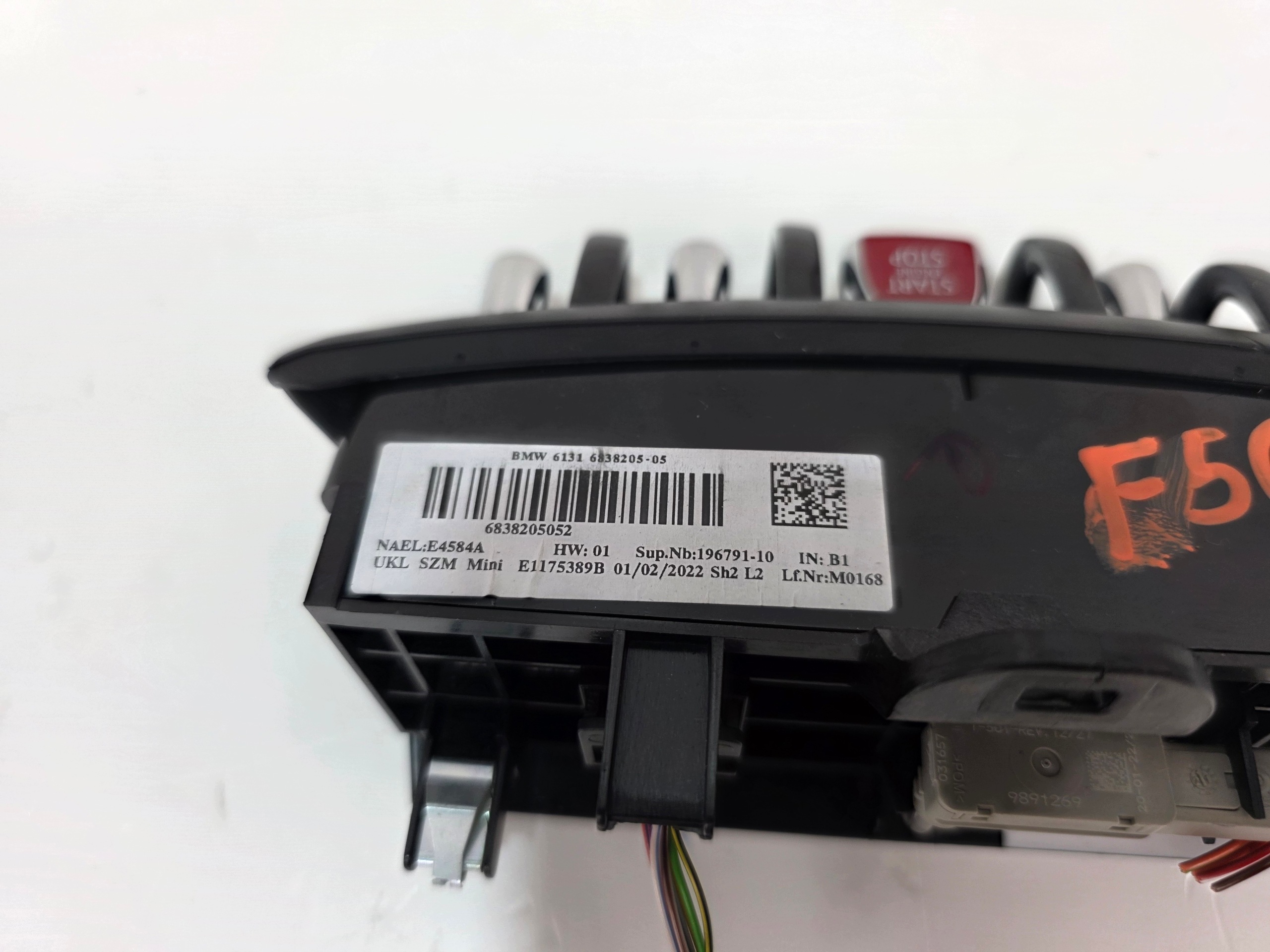 PANEL switch START STOP MINI F55 F56 F57 6838205