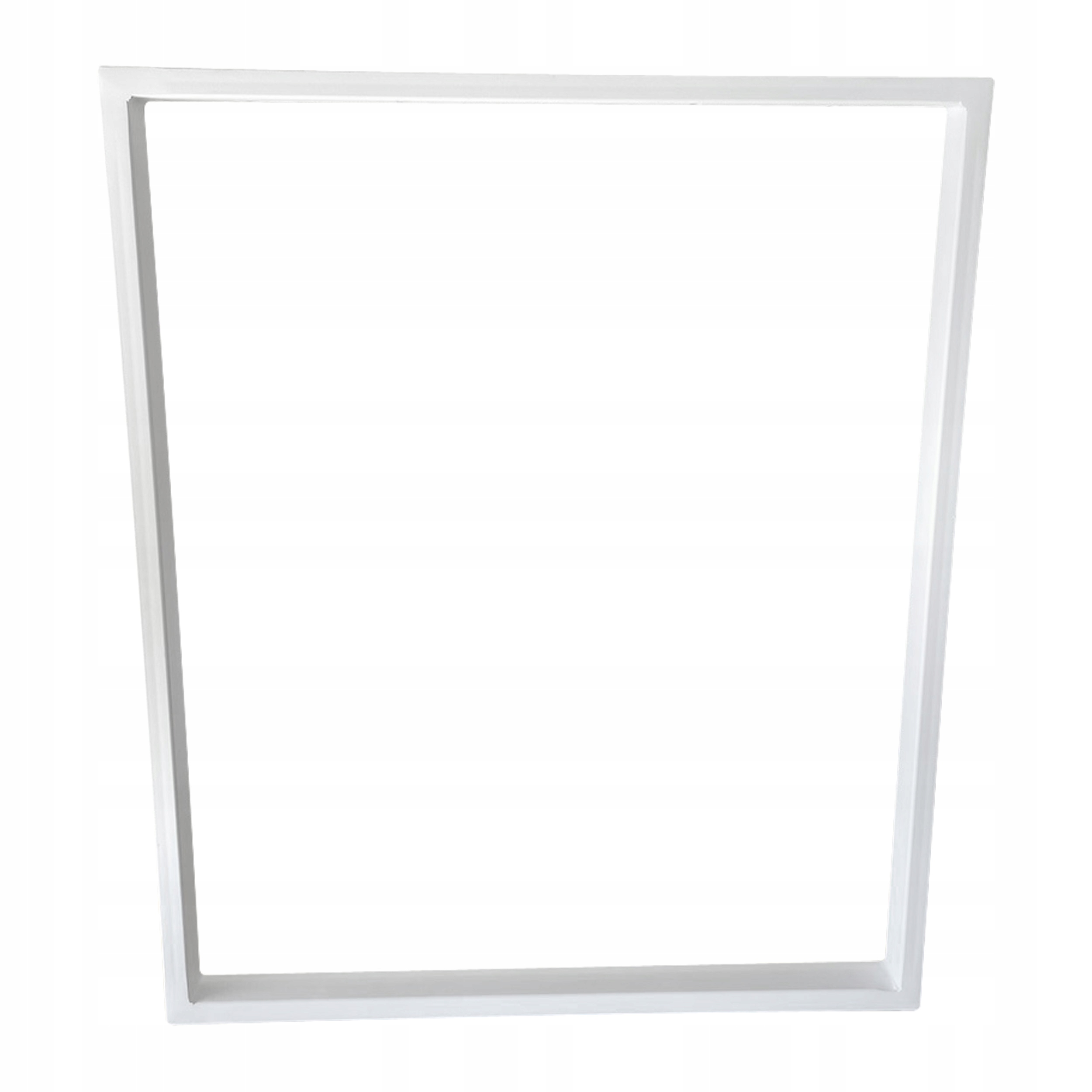 NOGA, NOGI DO STOŁU, ŁAWY, BIURKA LOFT INDUSTRIALNE 60X72 PROFIL 4X2 BIAŁA