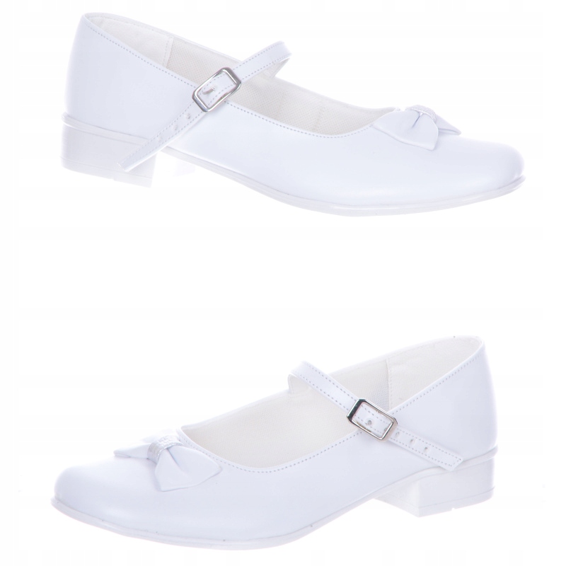 Buty Baleriny baletki komunijne dla dziewczynki 33 Płeć dziewczynki