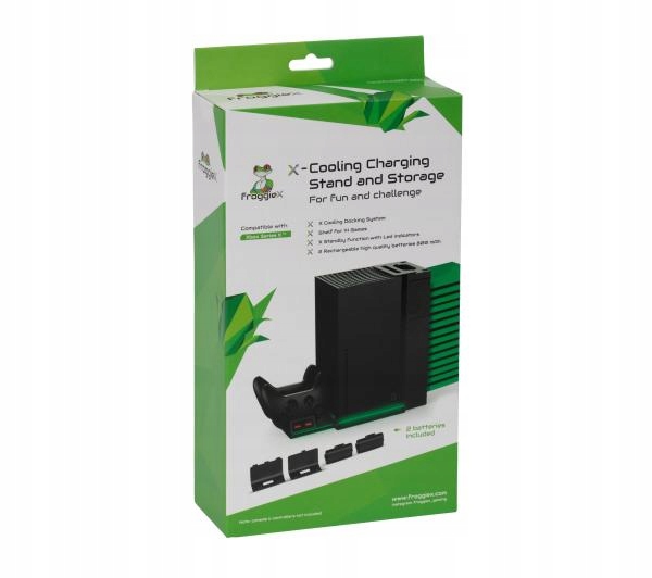 Wielofunkcyjna Podstawka do konsoli Xbox Series X FroggieX FX-XS-C1-B Xbox