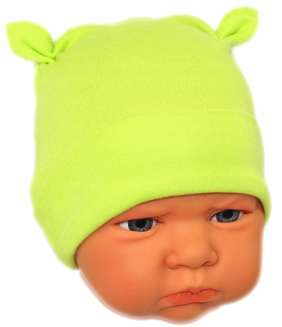 

Czapka Niemowlęca Niewiązana r.38-40cm Green /26/