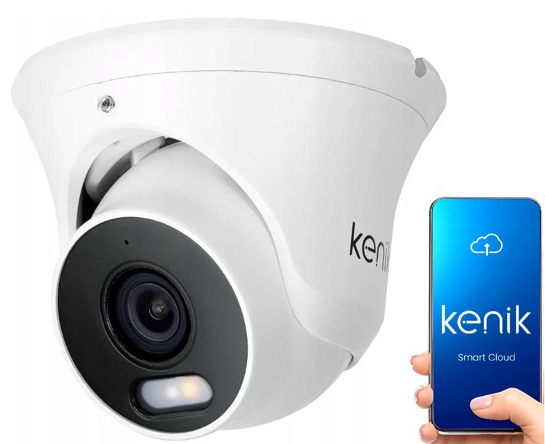 Kamera Kenik KG-5430DAS-ILC 5MP Ivs Wdr IP67 Dual Light