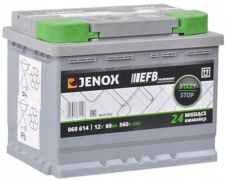R060614S - Аккумулятор Jenox 12V EFB 60Ah 560A START-STOP