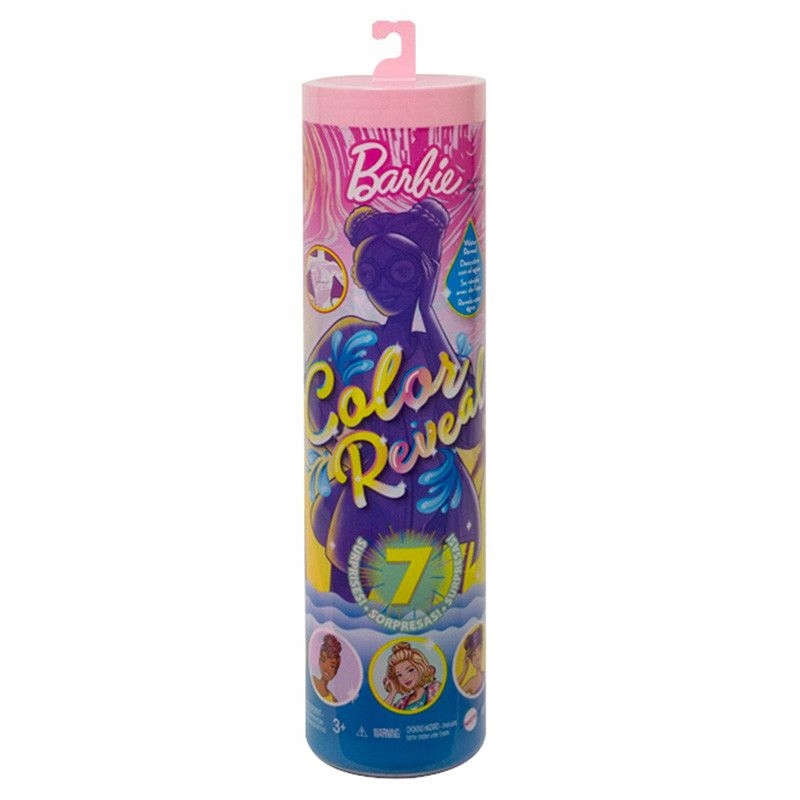 

Barbie Lalka Kolorowa Reveal W Tubie Niespodzianka