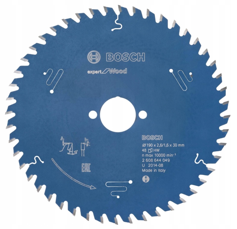 Bosch tarcza piła do drewna 190x30 48z Expert for Wood 2608644049