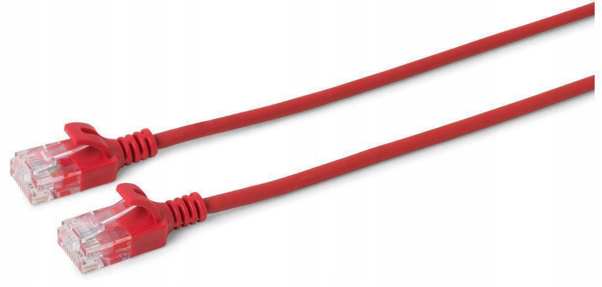 MicroConnect U/utp CAT6 10M Red Slim,