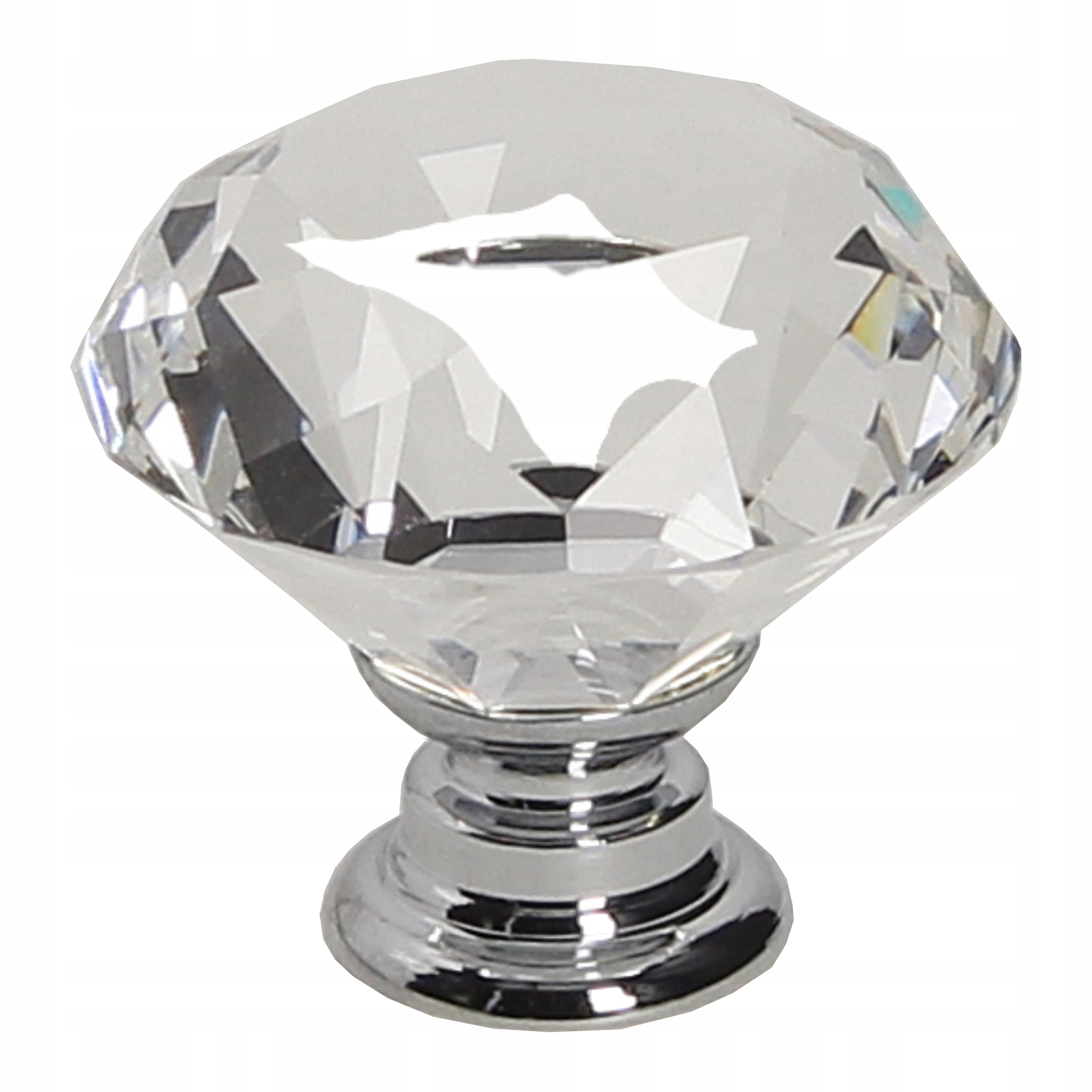 

Uchwyt gałka GP15 kryształowa chrom 30mm Kryształ
