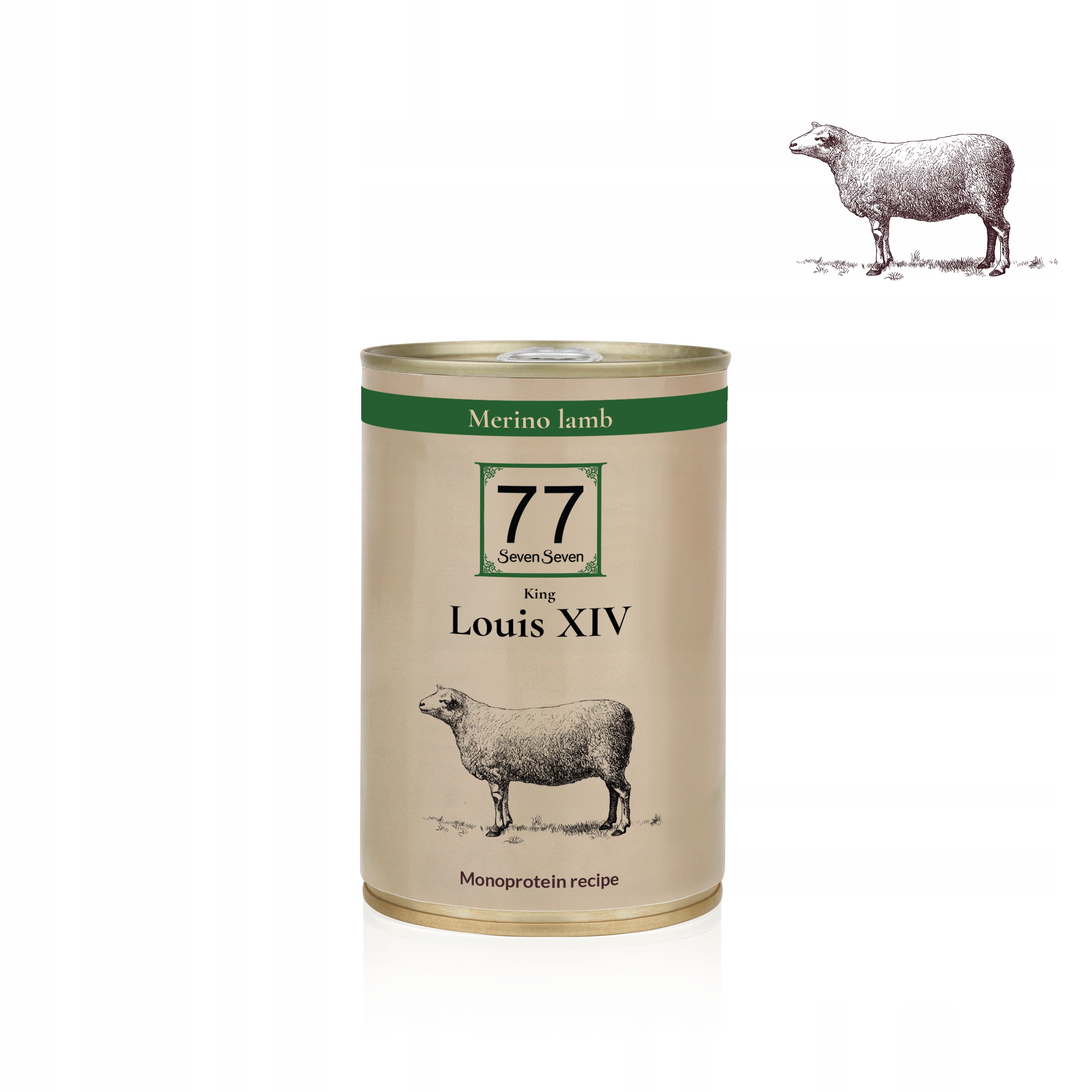 77 Louis XIV krmivo Jehněčí s topinamburem 400 g