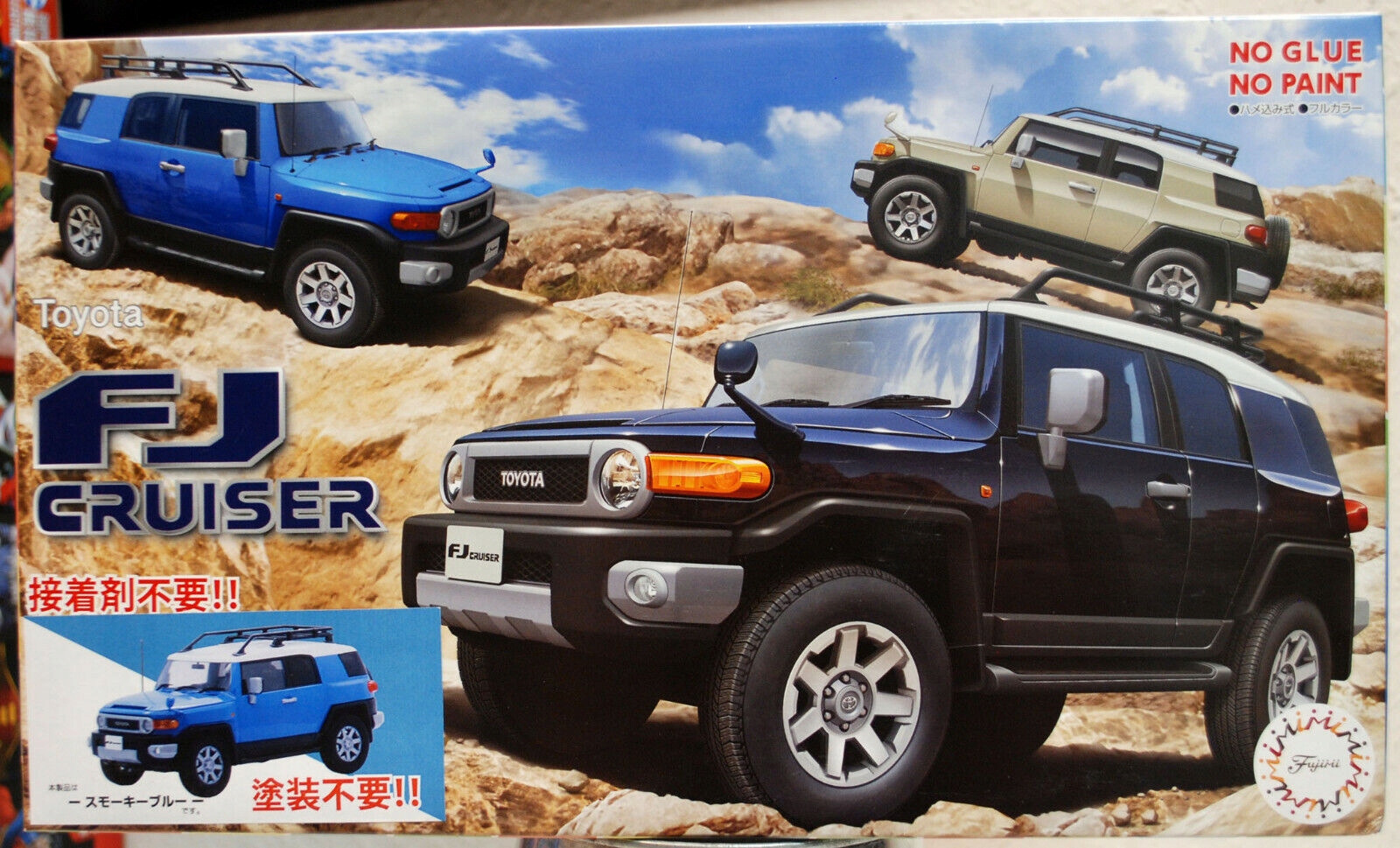 Fujimi 066165 Toyota Fj Cruiser (Smokey Blue) 1:24