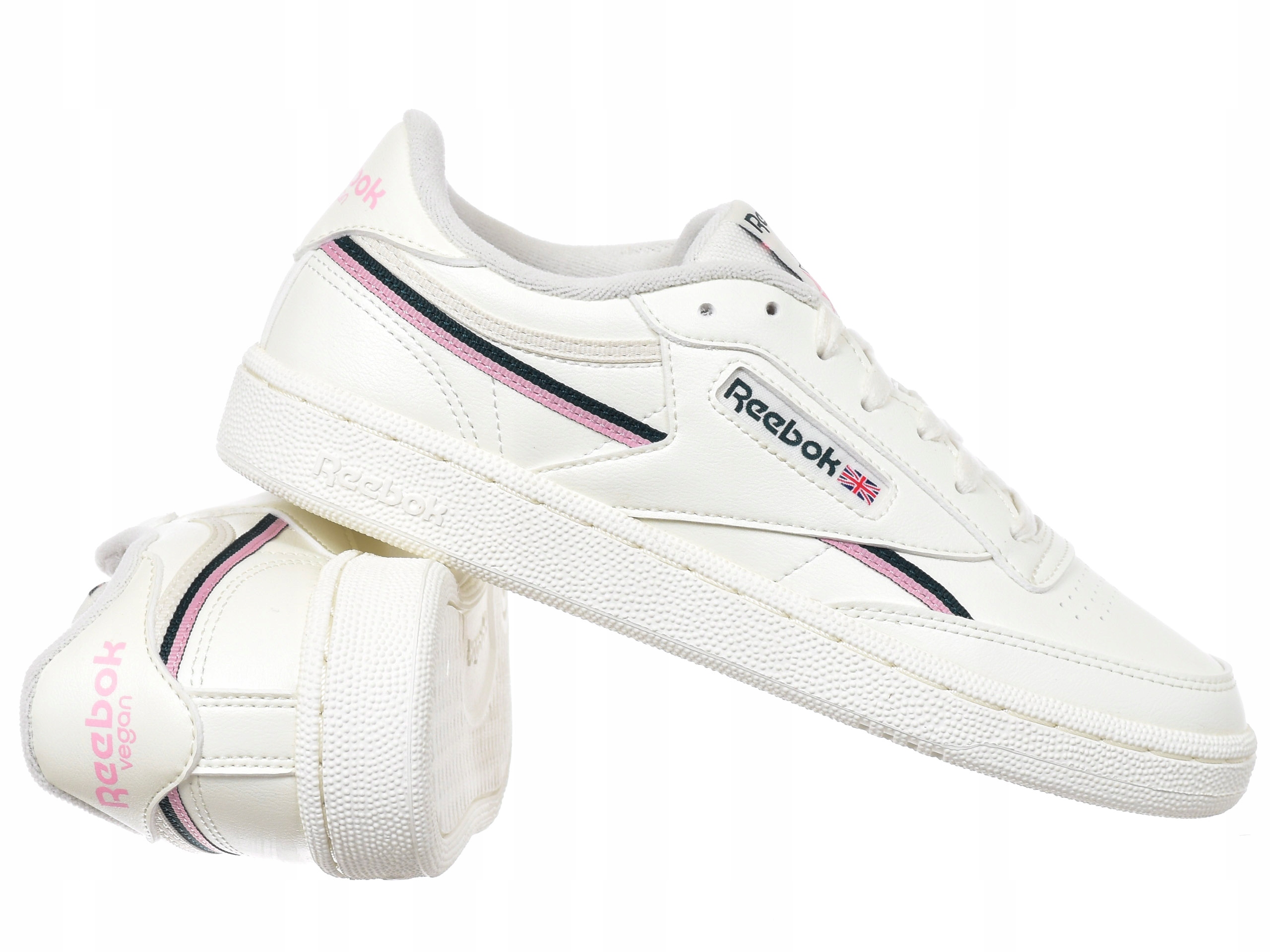 Dámské boty Reebok Club C 85 Vegan GY9732 kožené tenisky