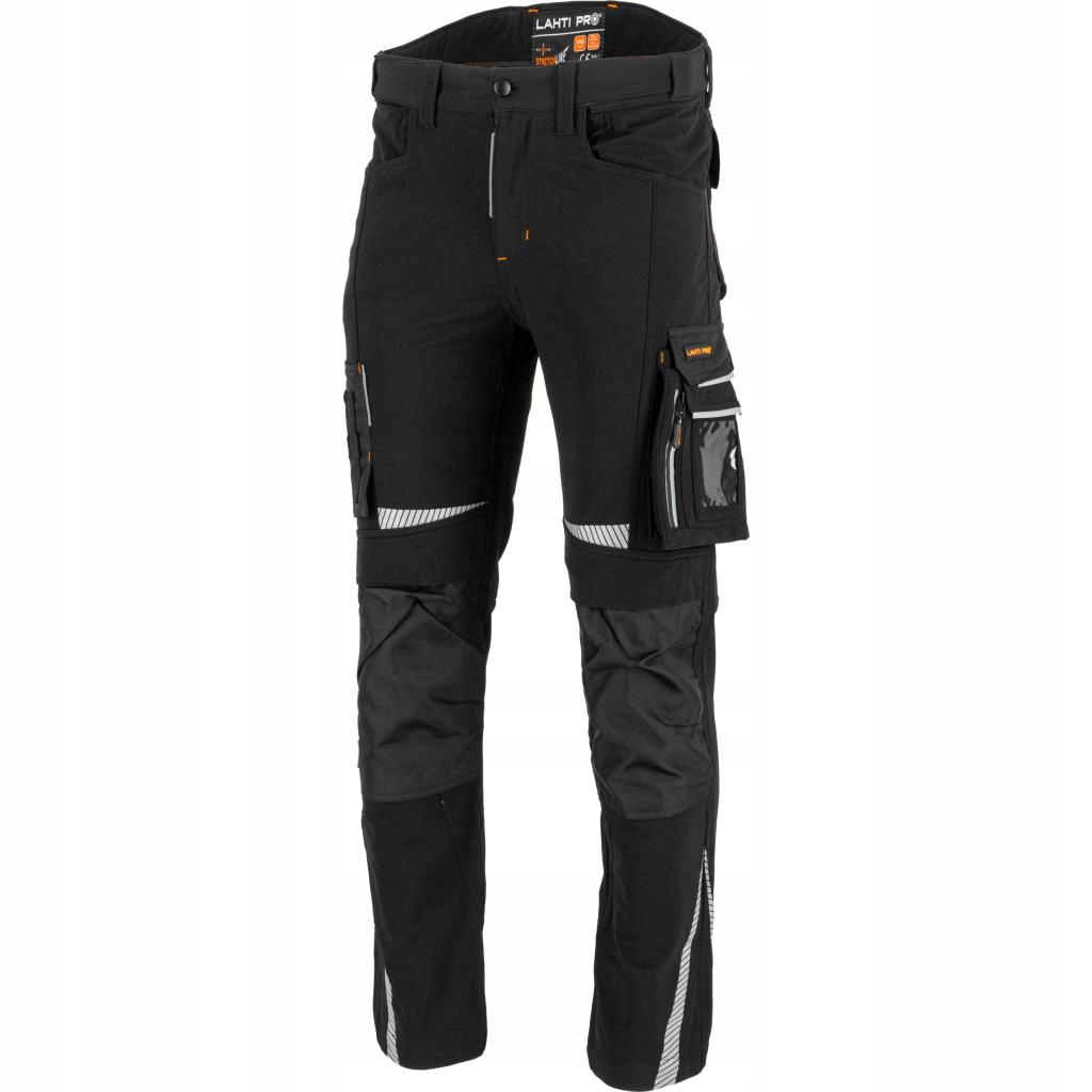 Spodnie męskie robocze ochronne do pasa slim fit stretch line L Lahti Pro