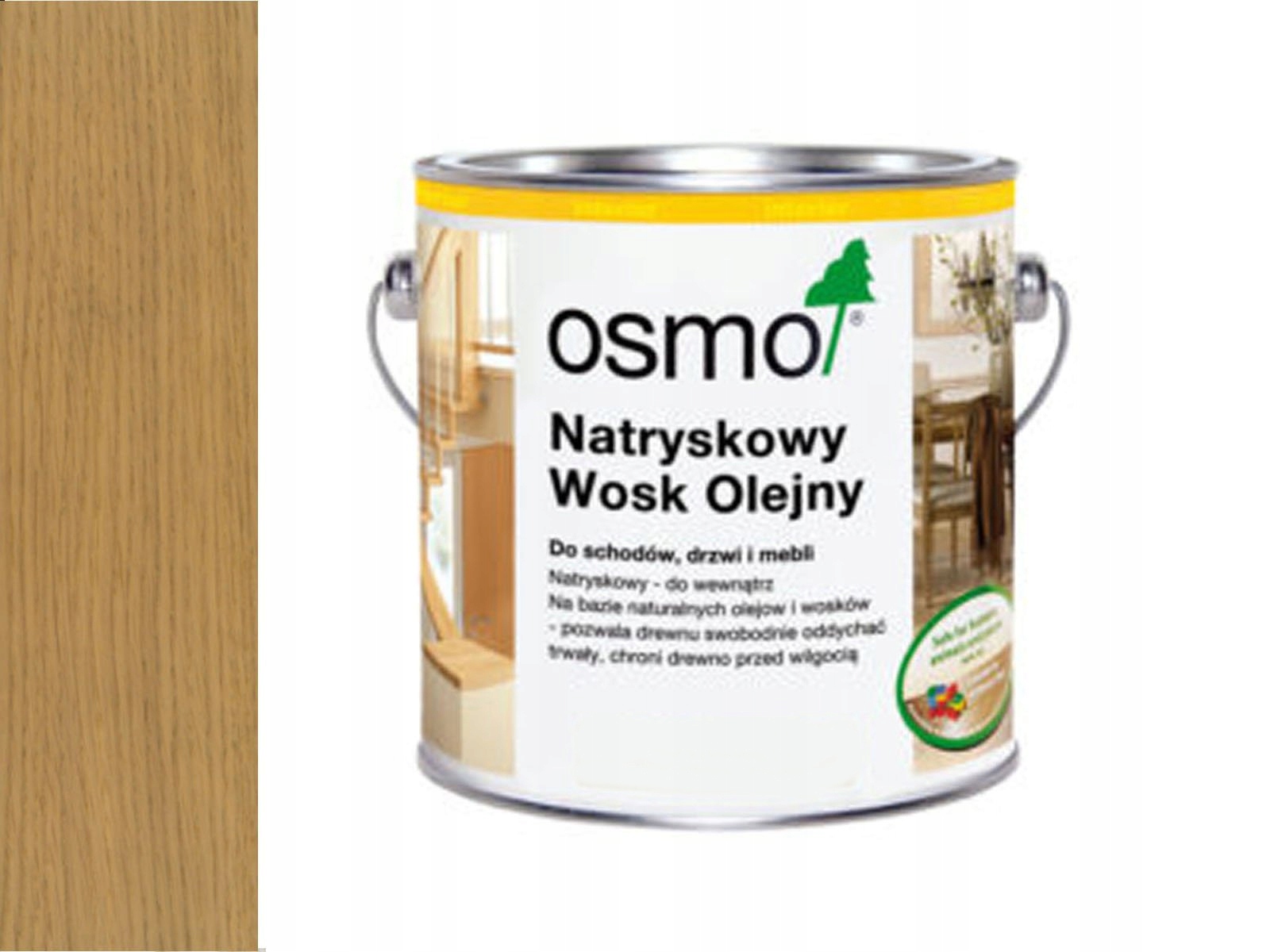 Osmo 3084 Vosk Bezbarevný Matný 1L