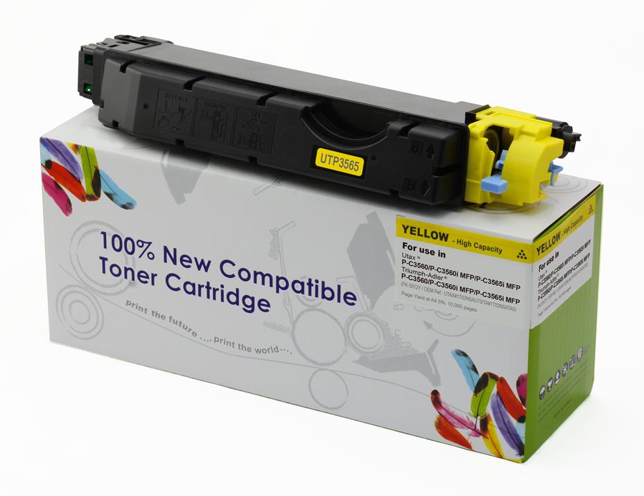 Toner Cartridge Web Yellow Utax 3560 náhradní PK-5012Y, PK5012Y (1T02NSATU)