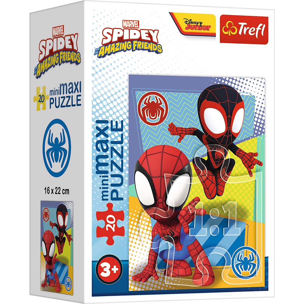 

Puzzle 20 MiniMaxi Spidey Kumple Trefl 21132