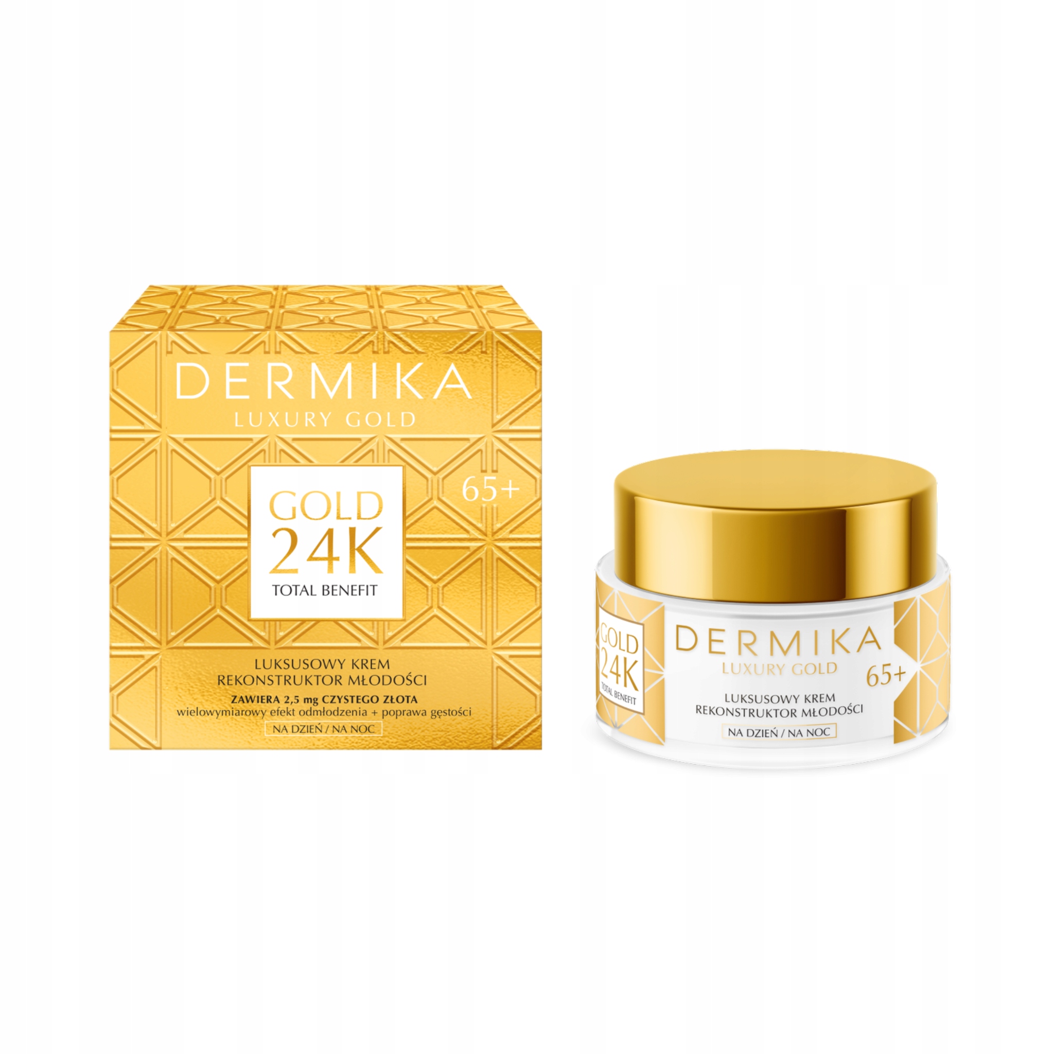 Dermika Luxusní krém Rekonstruktor Mládosti 65+ Luxury Gold
