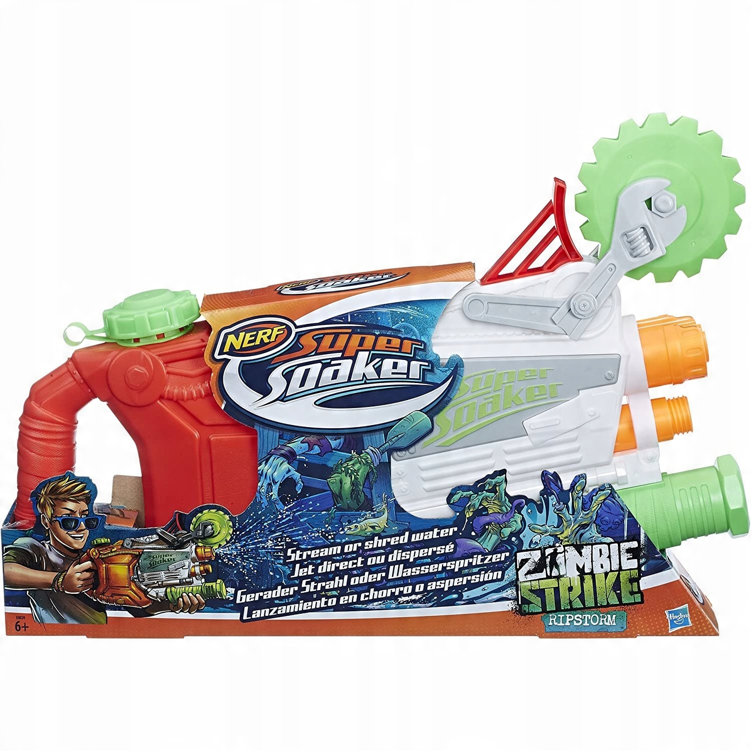 

Nerf Soaker Pistolet Na Wodę Zombie Ripstorm