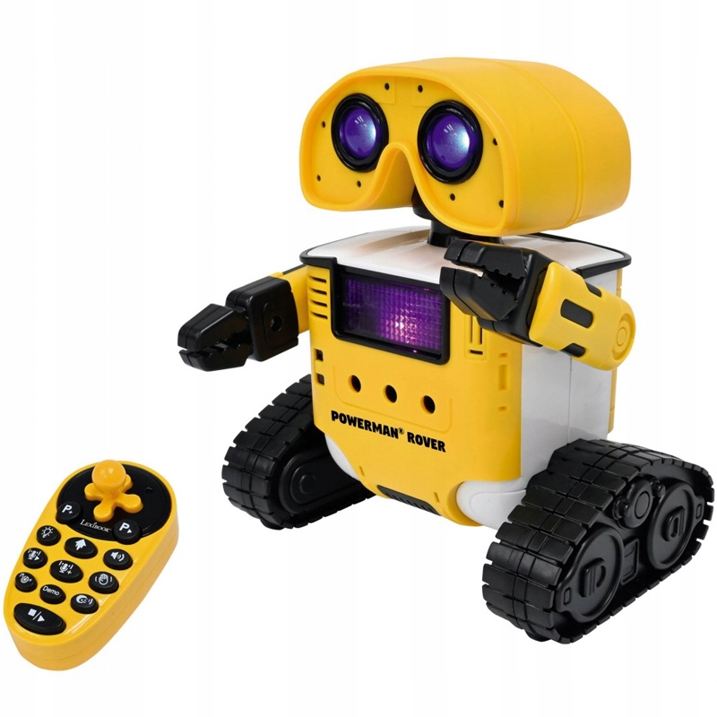 Lexibook Powerman Rover Wielofunkcyjny robot z pilotem dla dzieci 5+