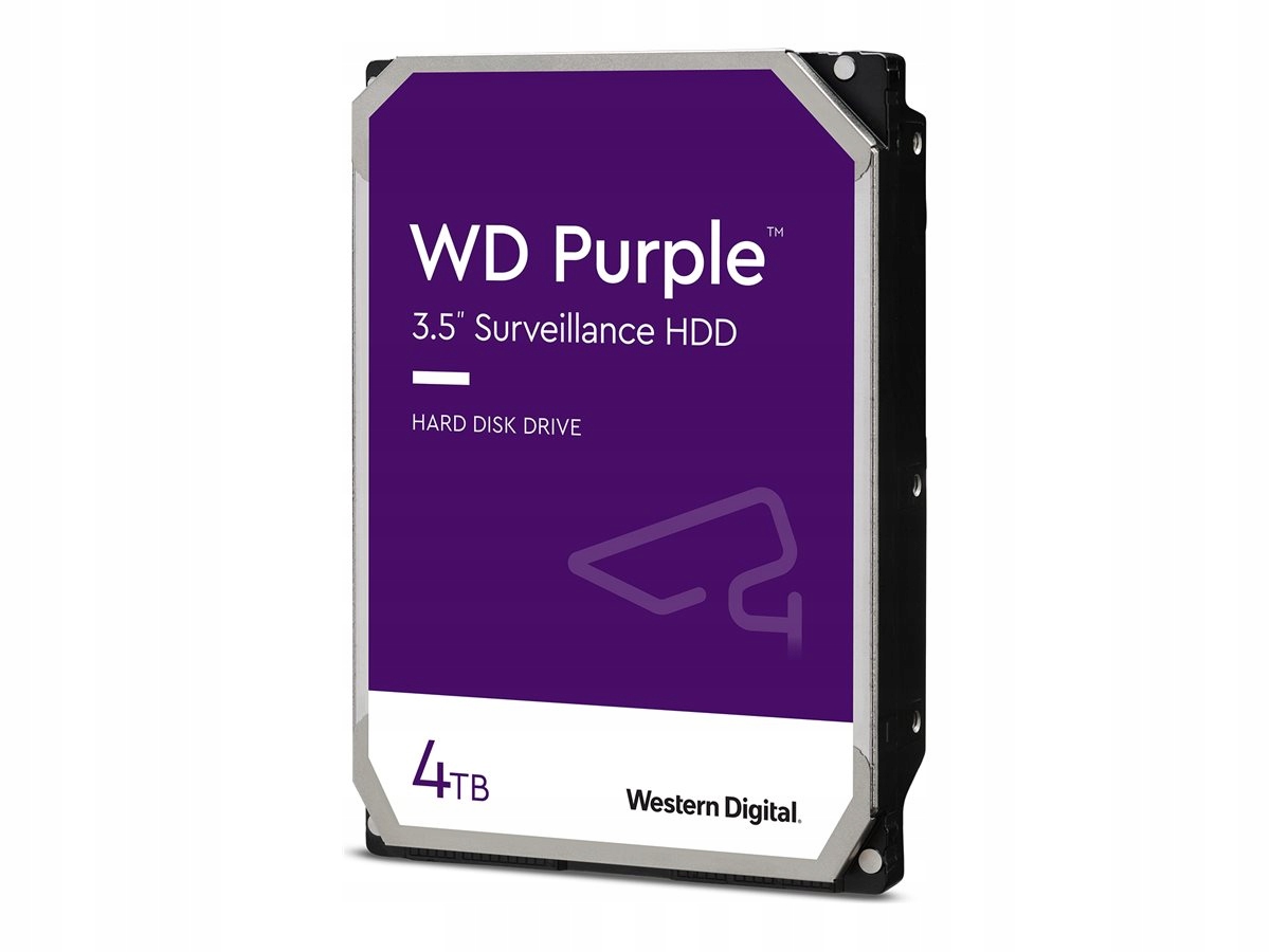 Wd Purple 4 Tb dysk do monitoringu 3,5'' Sata 256 Mb