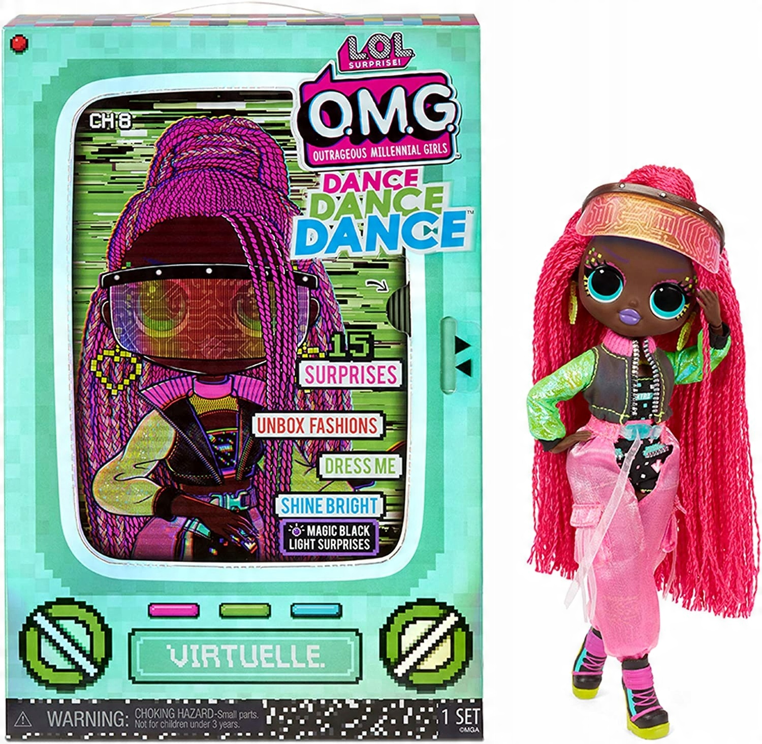 

L.o.l. 117865 Lalka Surprise Omg Dance Doll- Virtu